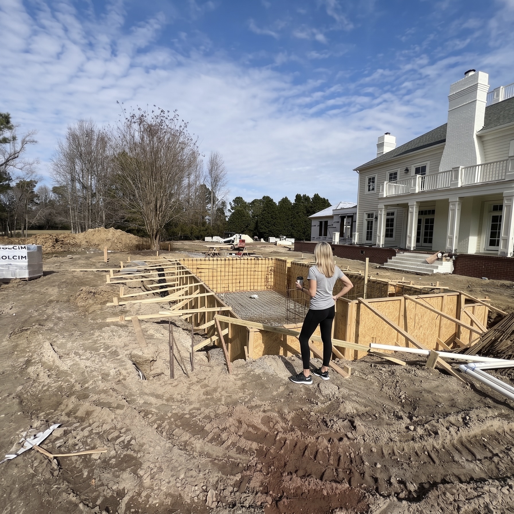 Home under construction